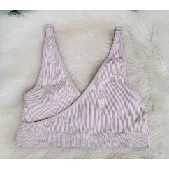 Kindred Bravely Blush Pink Crossover Nursing & Sleep Bra Size Medium - Picture 1 of 4